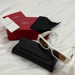 VALENTINO Sunglasses. New! Original box & everything included.